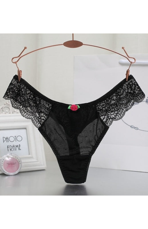 Women's Breathable Comfort Lace Thongs