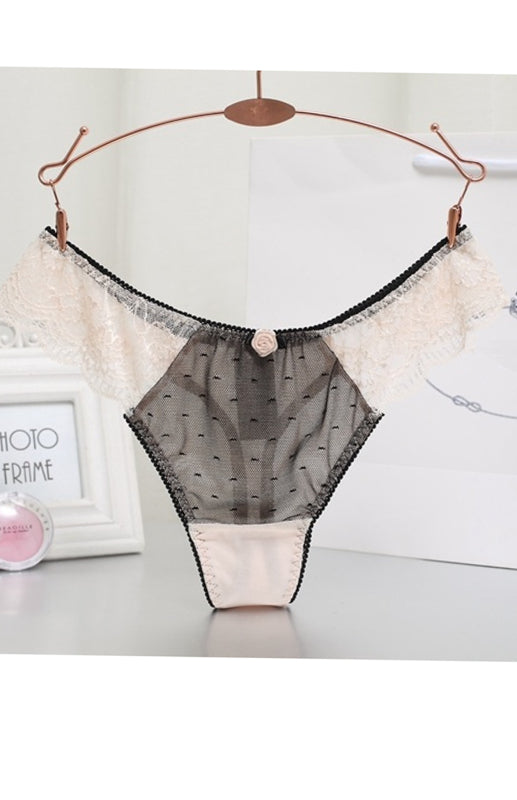 Women's Breathable Comfort Lace Thongs