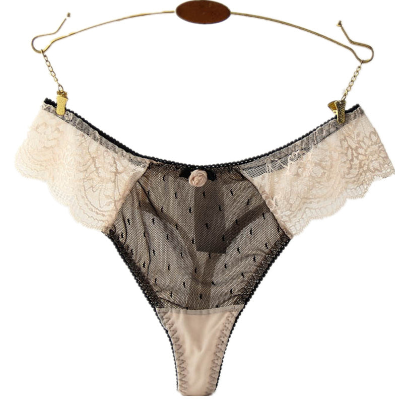 Women's Breathable Comfort Lace Thongs