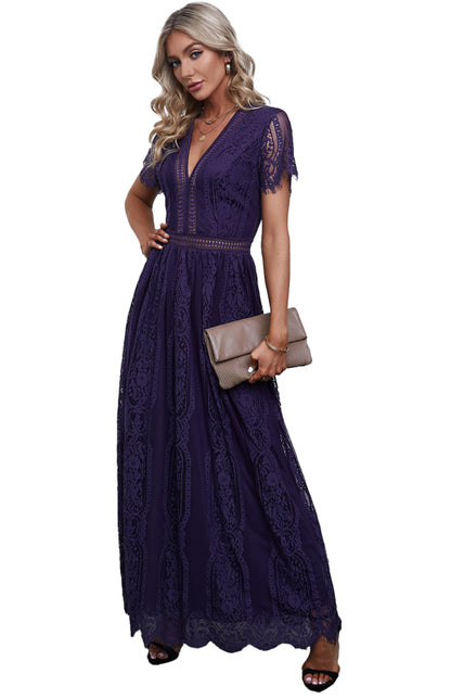 Women's  Fill Your Heart Lace Maxi Dress