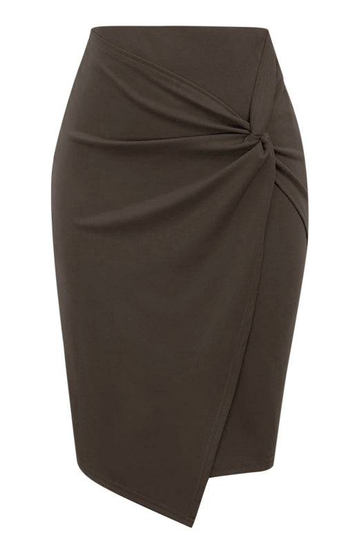 Ladies Casual Fashion Pleated Skirt