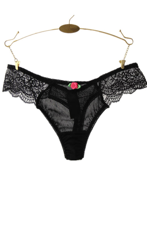 Women's Breathable Comfort Lace Thongs