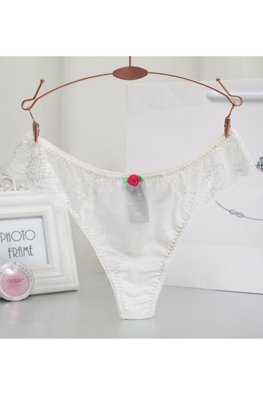 Women's Breathable Comfort Lace Thongs