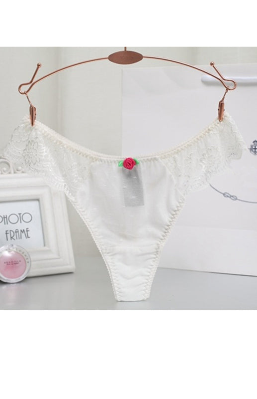 Women's Breathable Comfort Lace Thongs