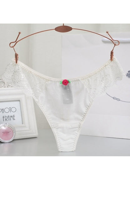 Women's Breathable Comfort Lace Thongs