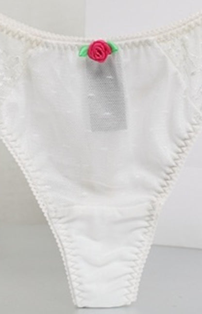 Women's Breathable Comfort Lace Thongs